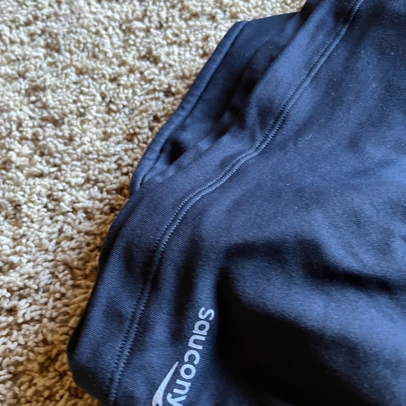 Gray Athletic Quarter zip Jacket Womens Small Brand Saucony - Picture 5 of 5